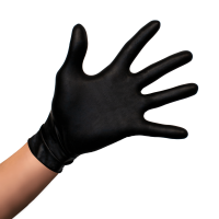 Leptrex® SafeTouch® Advanced Black Lite medical Nitrile Gloves